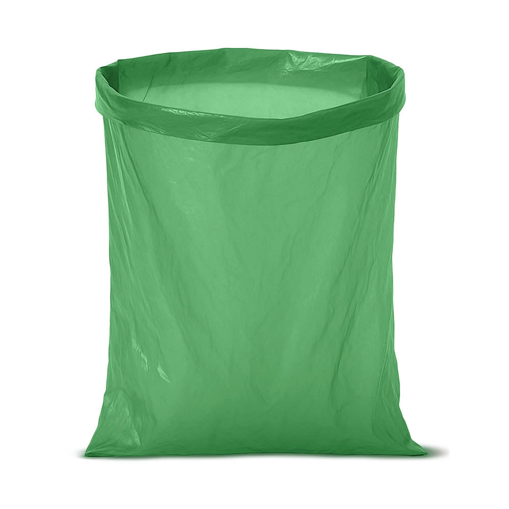 Zielone worki na śmieci z recyklingu 35 L