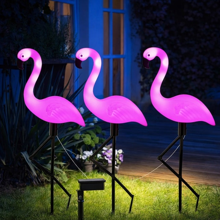 Solarne lampy ogrodowe LED FLAMING
