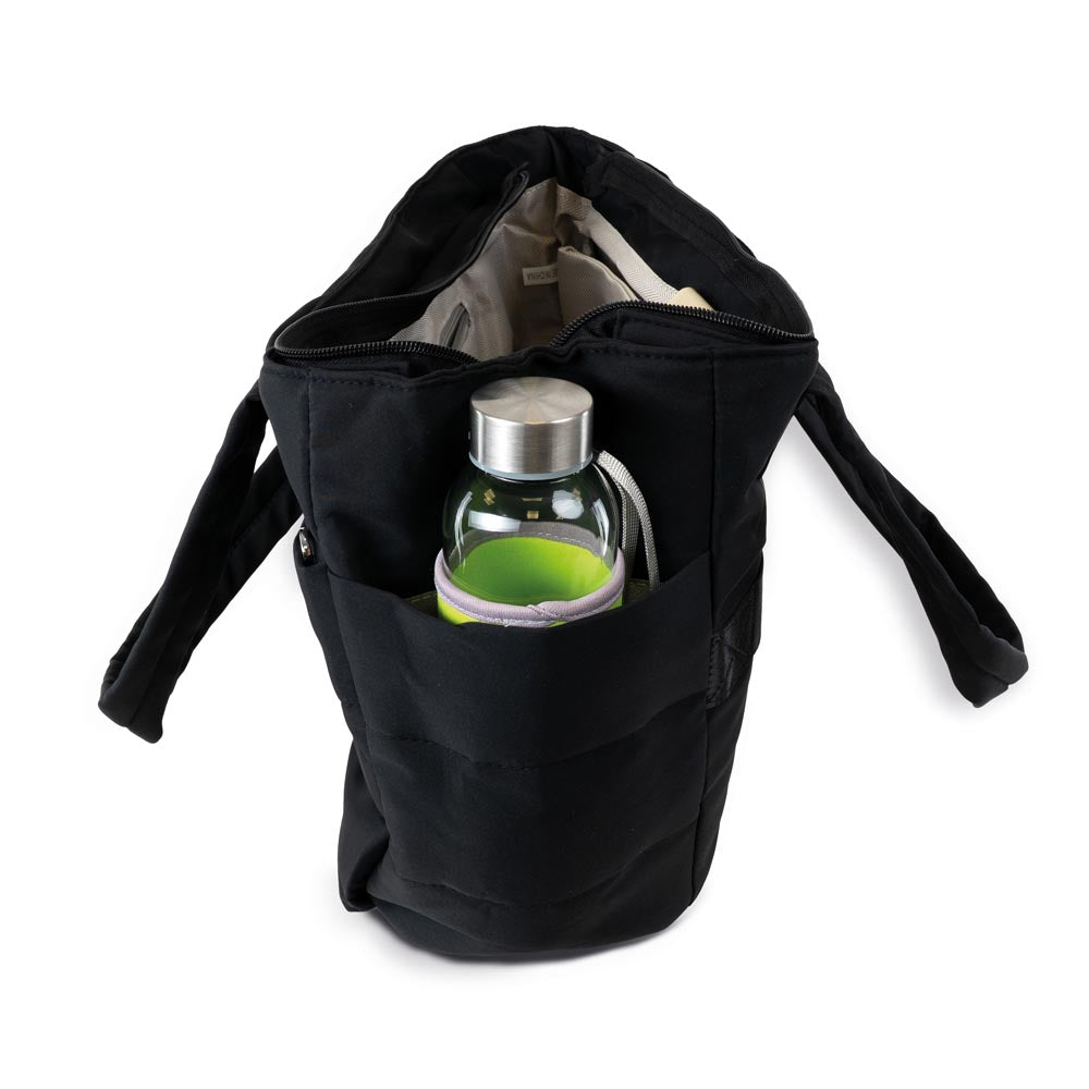 Czarna Pikowana Torba Damska