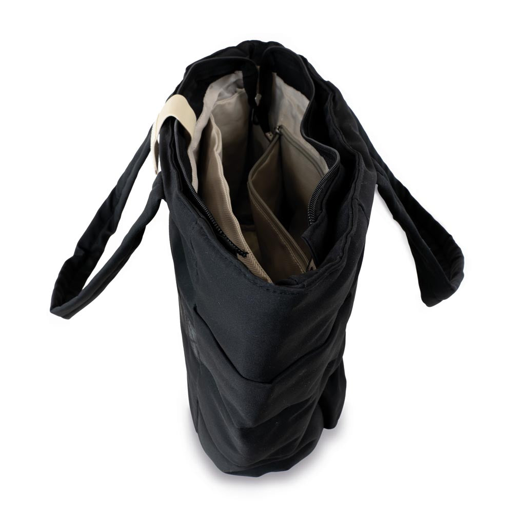 Czarna Pikowana Torba Damska