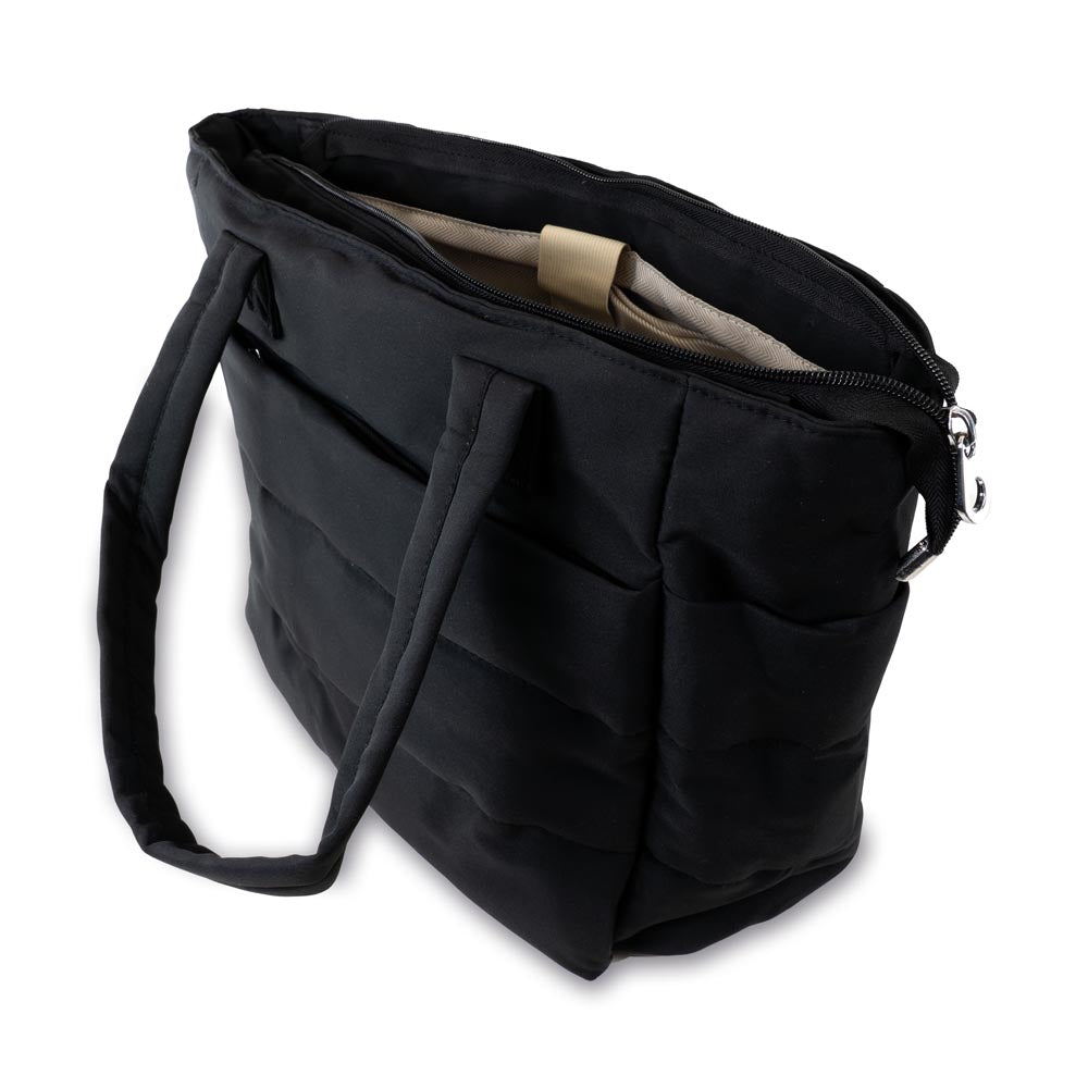 Czarna Pikowana Torba Damska