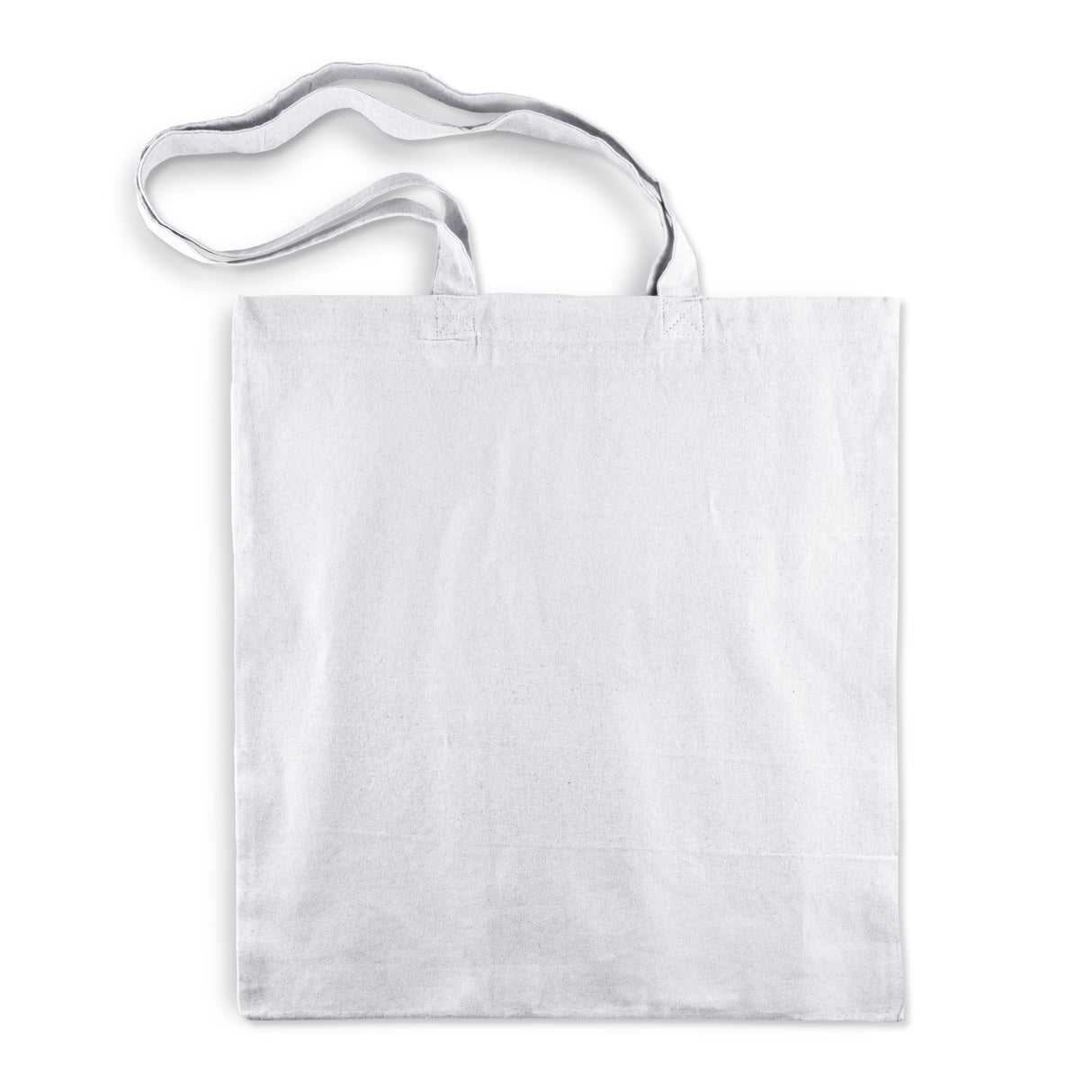 Torba bawełniana 380x420mm Biała Uchwyt: 70 cm