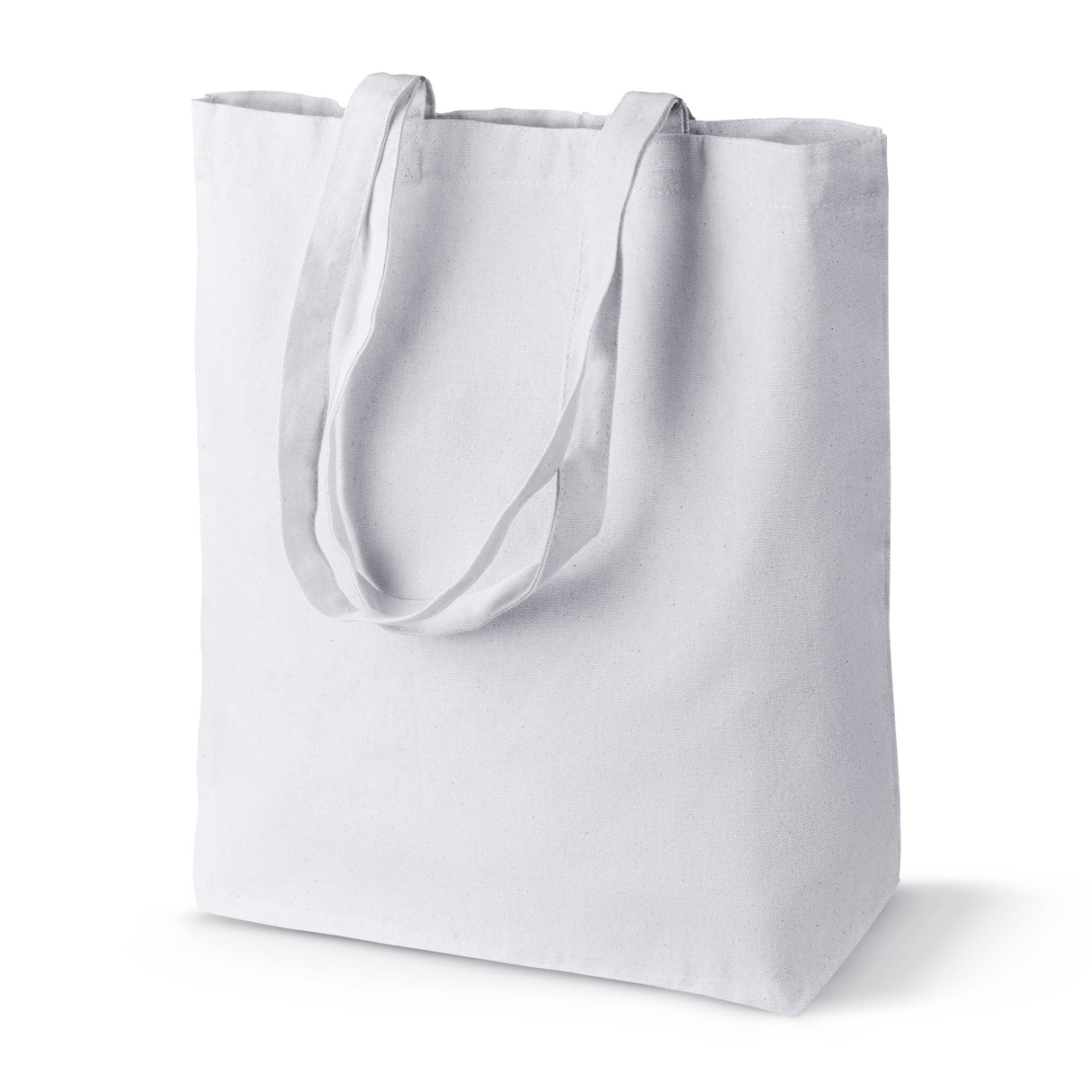 Torba bawełniana 380x80x420mm Biała Uchwyt: 70cm