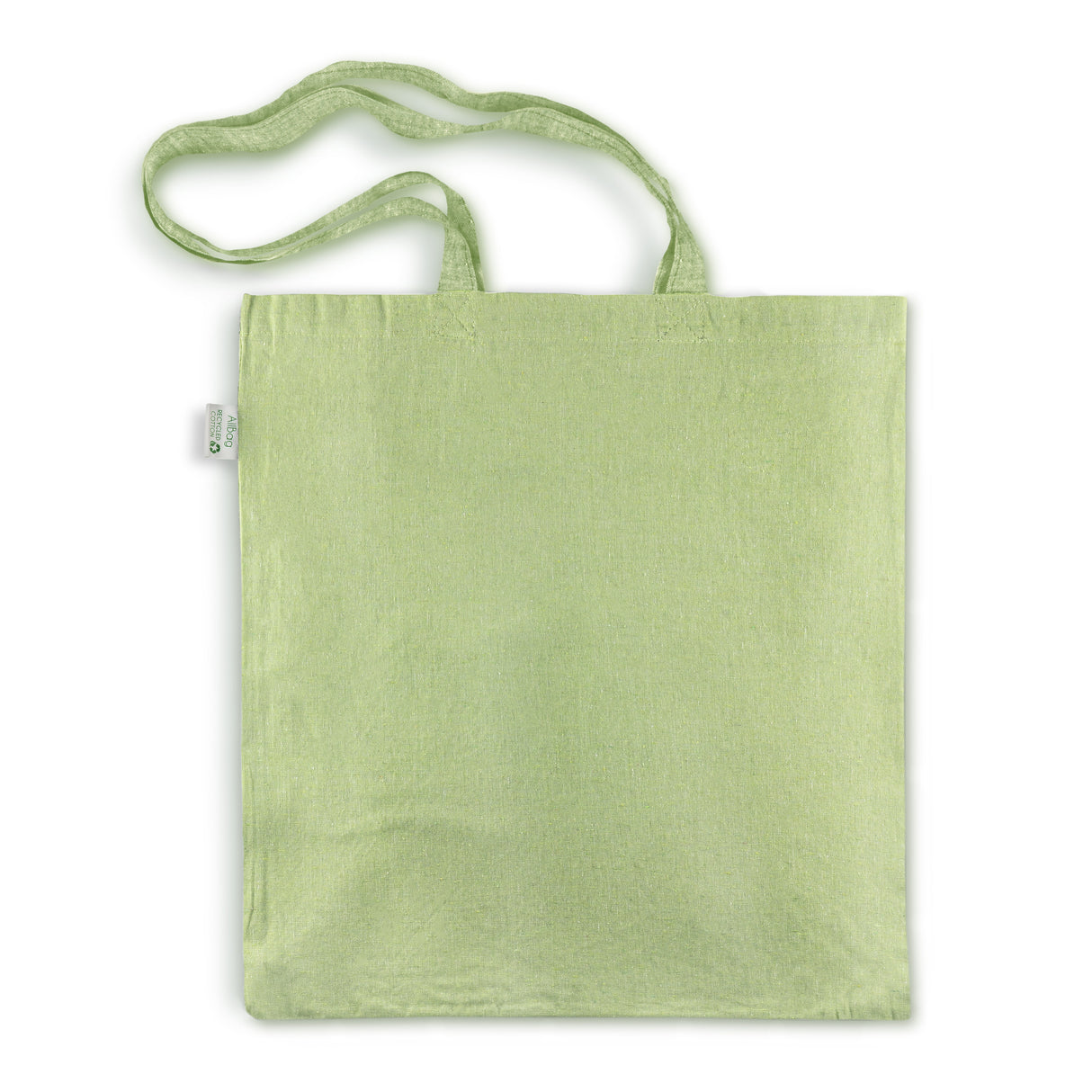 Torba bawełniana z nadrukiem 380x420mm 145g/m2 Zielony Melanż