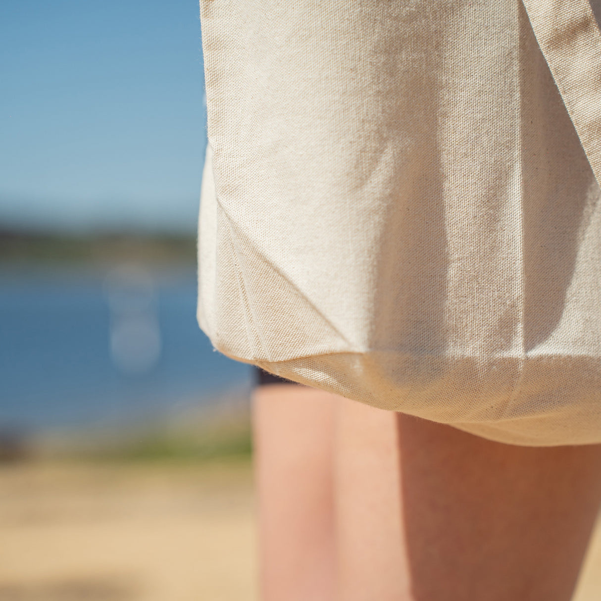 Torba bawełniana z zamkiem AMORE