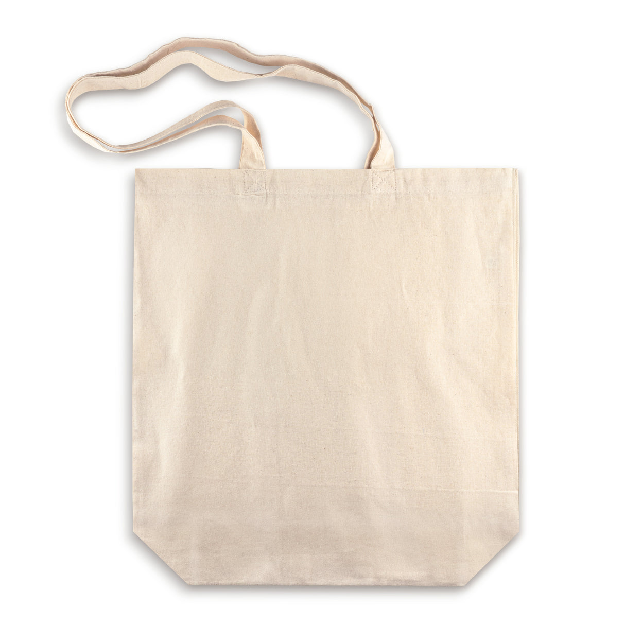 Torba bawełniana 380x100x420mm Ecru Uchwyt: 70cm