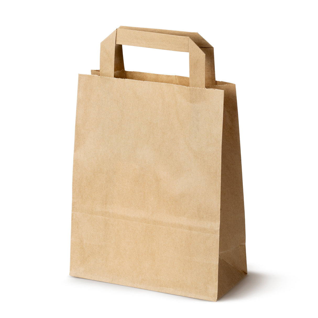 Torba papierowa 180x80x230mm z nadrukiem Brązowa od 50 szt.