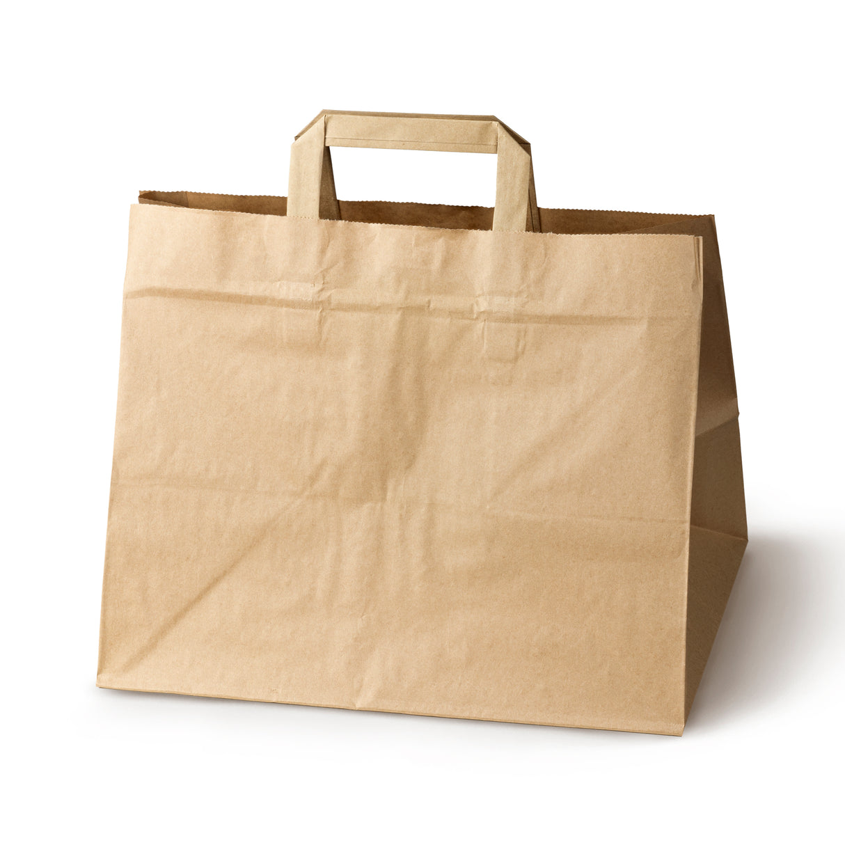 Torba papierowa 320x220x245mm z nadrukiem Brązowa od 50 szt.