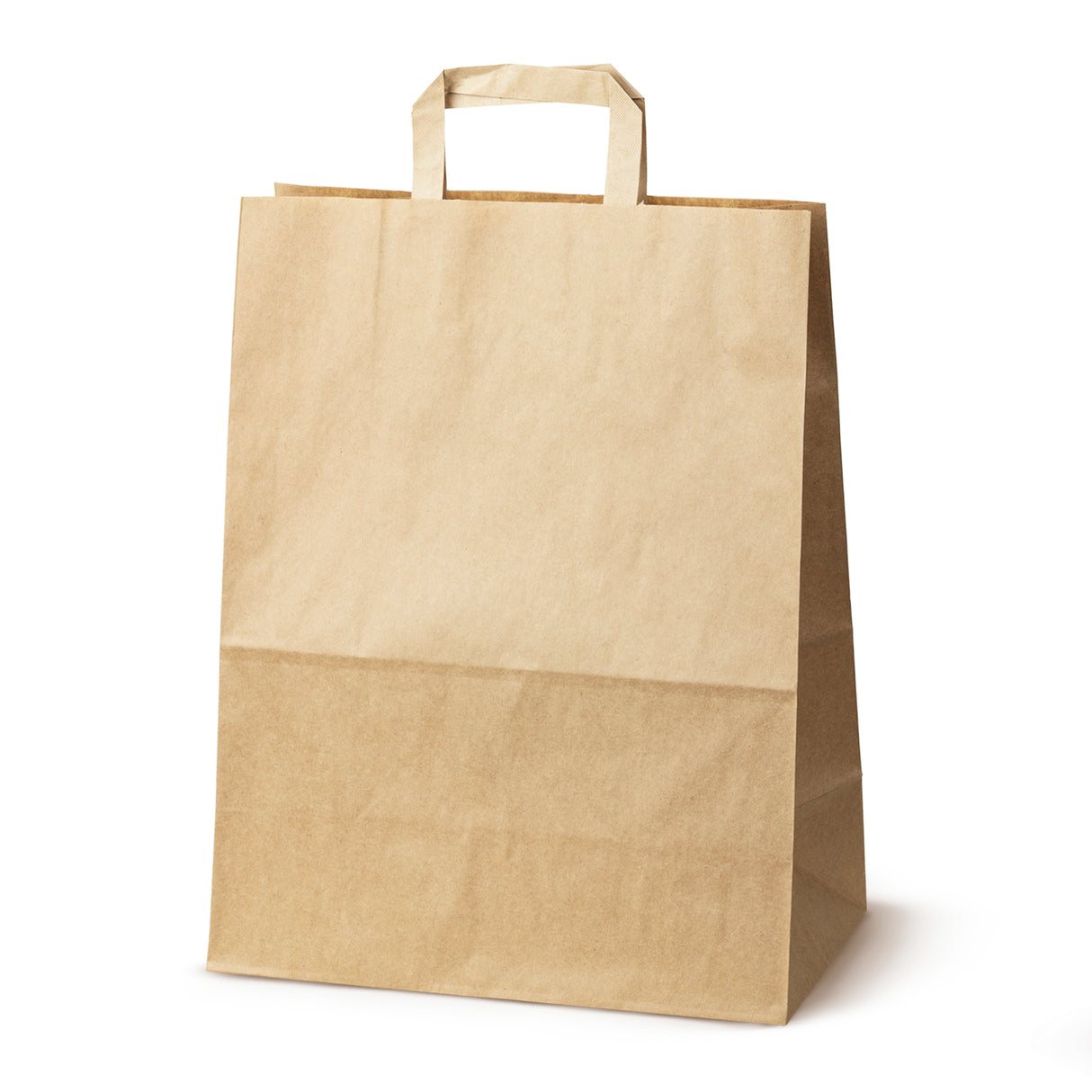 Torba papierowa 320x140x420mm z nadrukiem Brązowa od 50 szt.