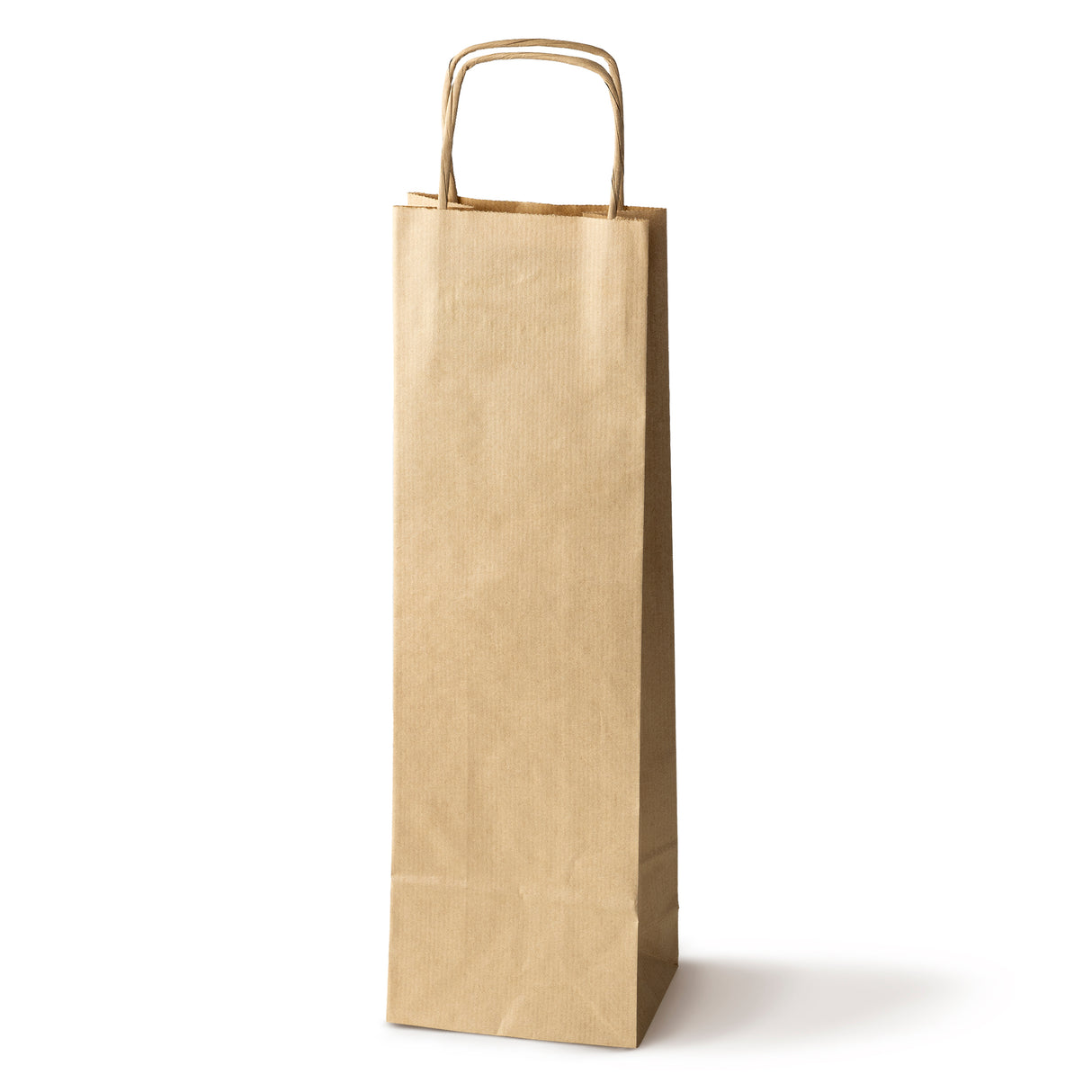 Torba papierowa 160x80x390mm z nadrukiem Brązowa od 50 szt.