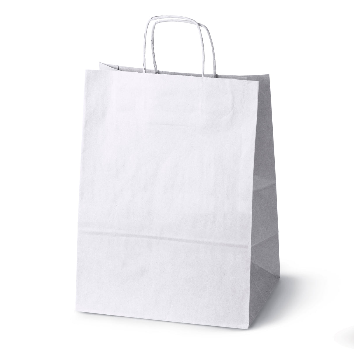 Torba Papierowa 305x170x425mm z Nadrukiem FULLPRINT Biała od 50 szt.