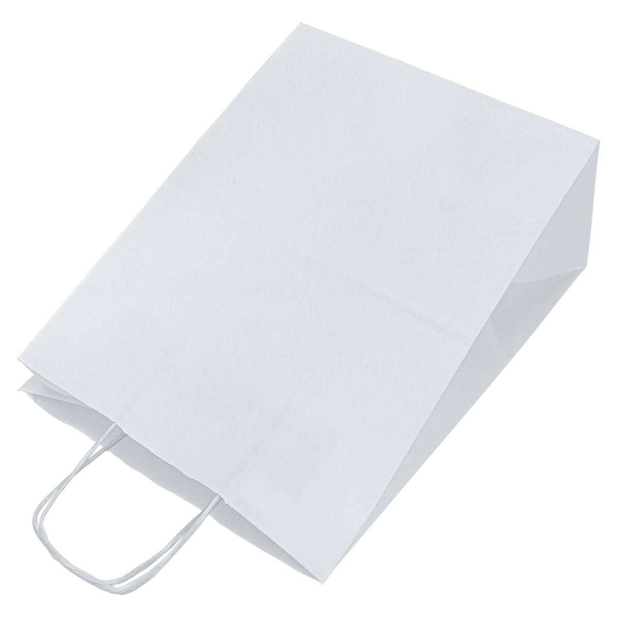 Torba papierowa z uchwytem skręcanym 300x170x425mm Biała