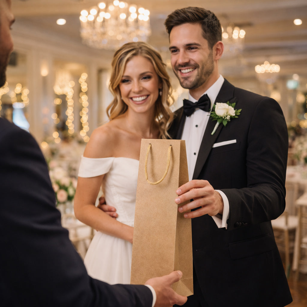 Torba Papierowa ECO Prestige 110x90x400mm Brązowa