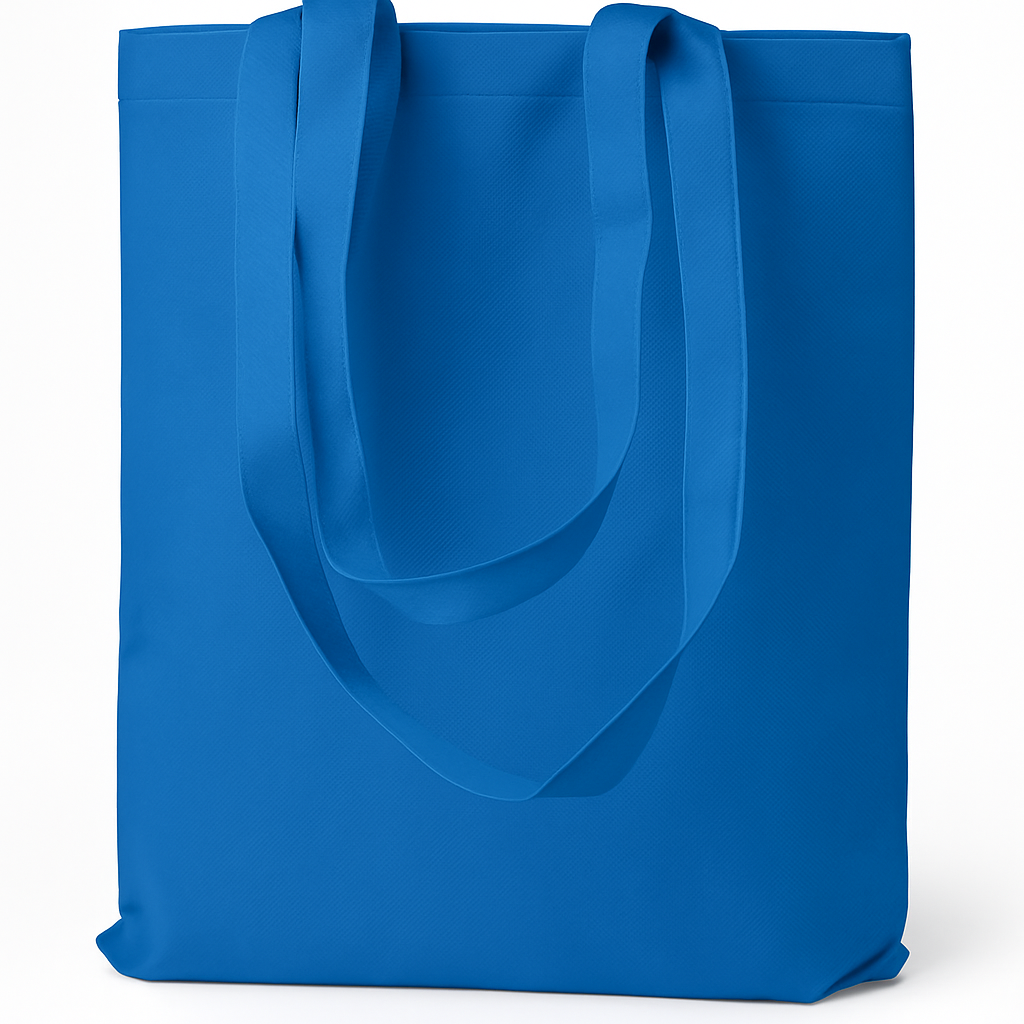 Torba polipropylenowa Niebieska 360x420mm Uchwyt: 70cm