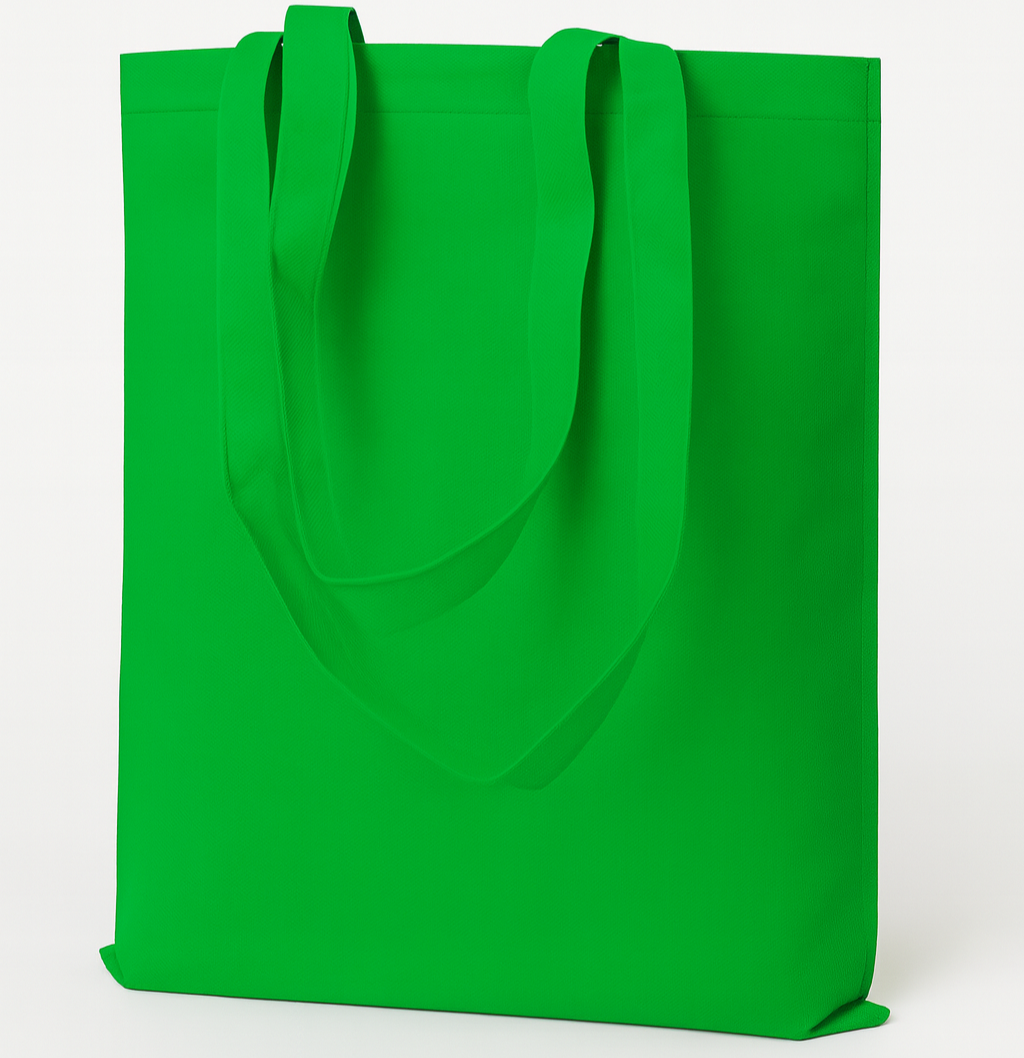 Torba polipropylenowa Zielona 360x420mm Uchwyt: 70cm