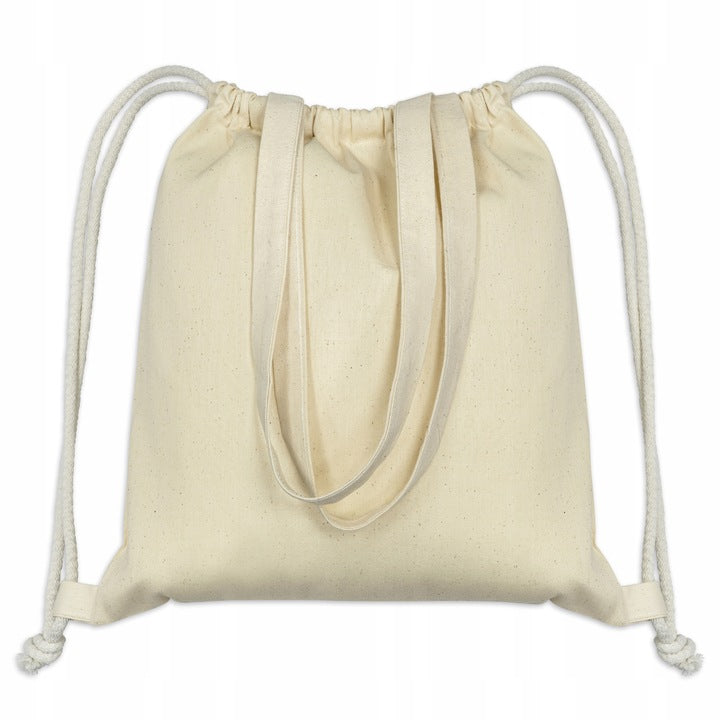 Torbo-Plecak 420x380mm Ecru