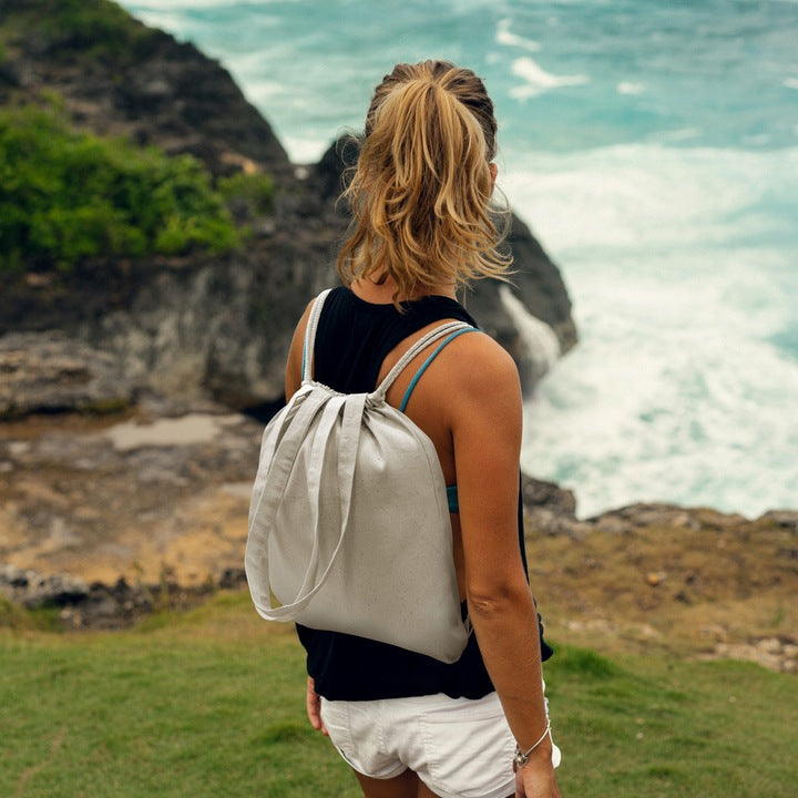 Torbo-Plecak 420x380mm Ecru