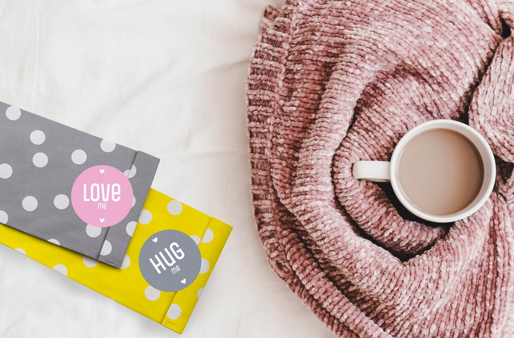 Naklejki LOVE ME ozdobne 10szt.