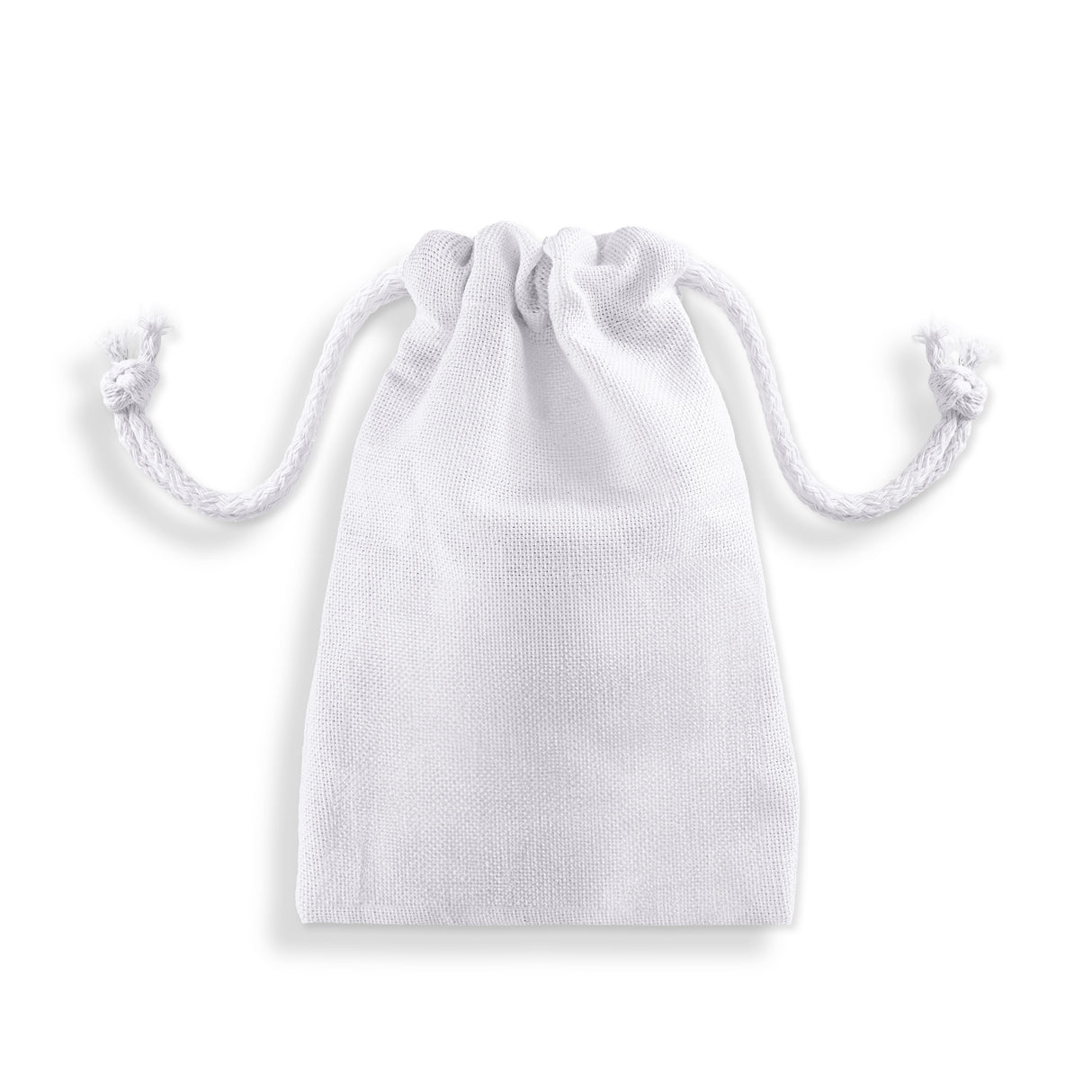 Worek bawełniany z nadrukiem 100x150mm Biały od 50szt.