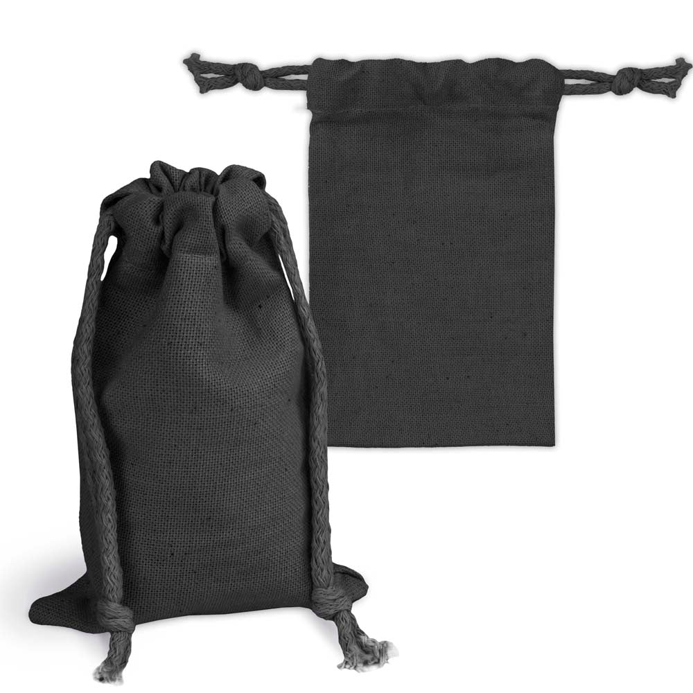 Worek bawełniany 100x150mm Czarny