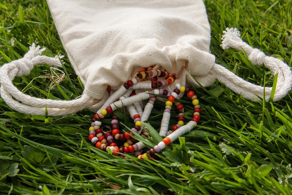 Worek bawełniany 100x150mm Ecru