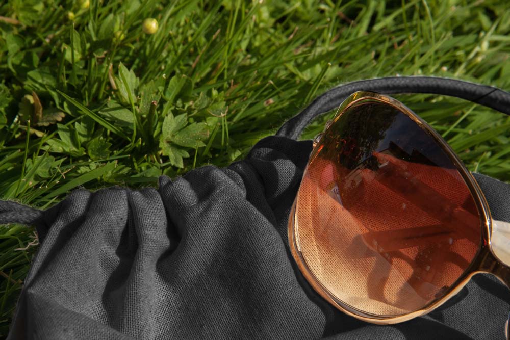 Worek bawełniany 250x300mm Czarny