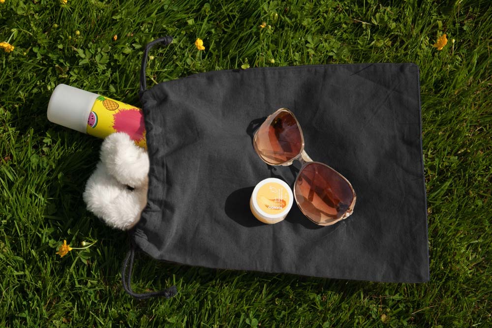 Worek bawełniany 250x300mm Czarny