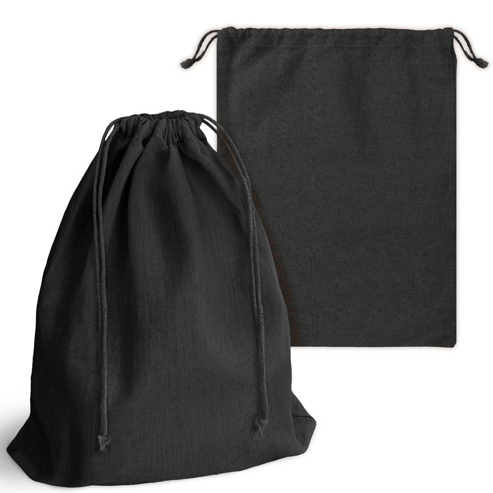 Worek bawełniany 250x300mm Czarny