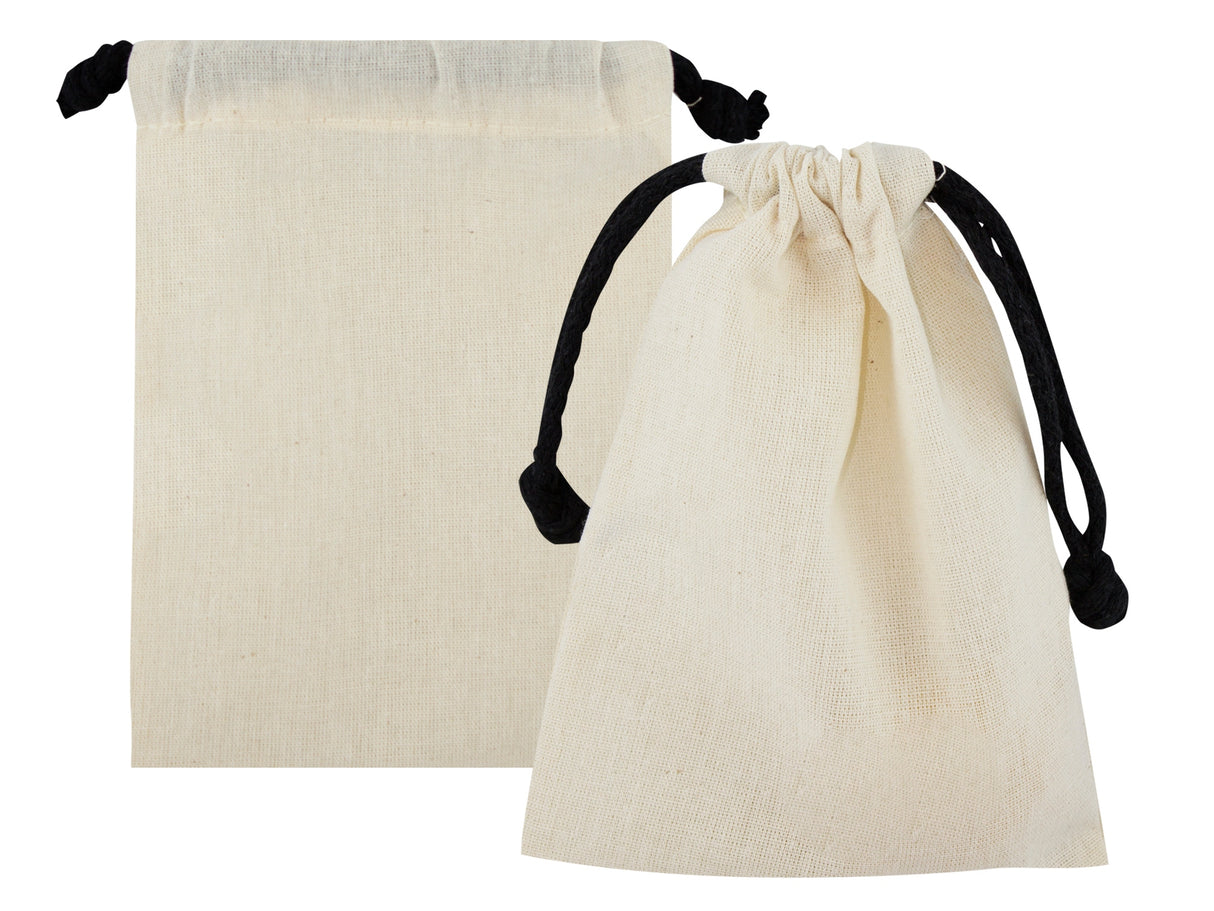 Worek bawełniany 100x150mm Ecru