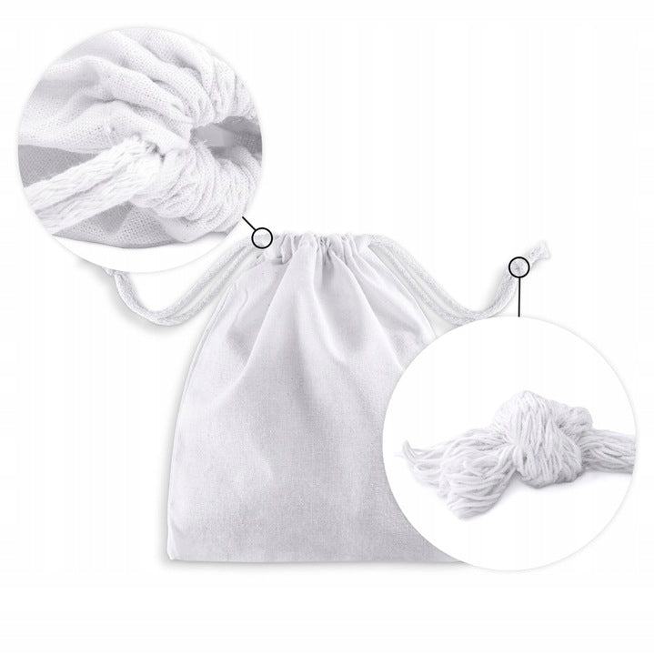 Worek bawełniany 180x140mm Biały