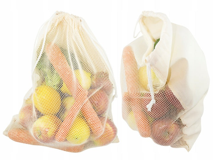 Worek z siatki bawełnianej 300x450mm Ecru