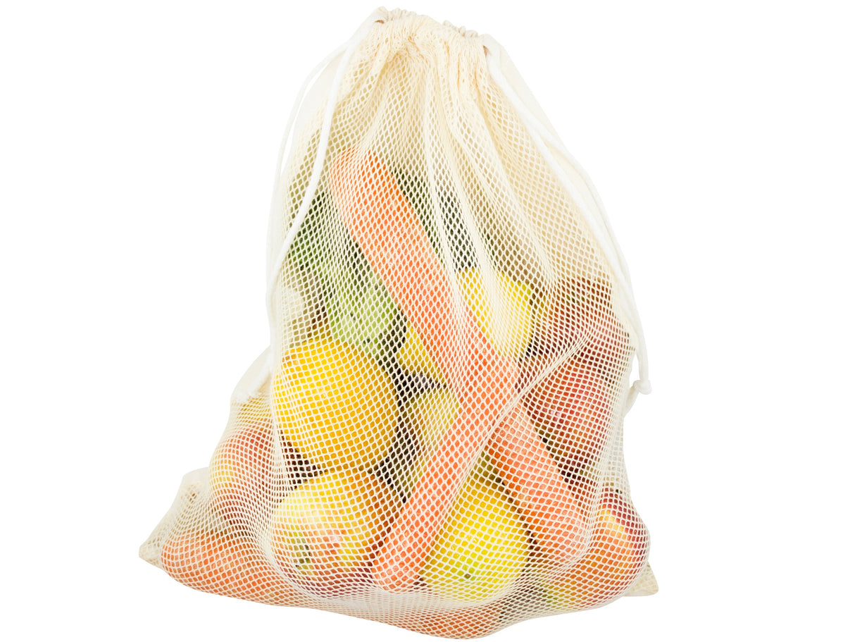 Worek z siatki bawełnianej 300x450mm Ecru