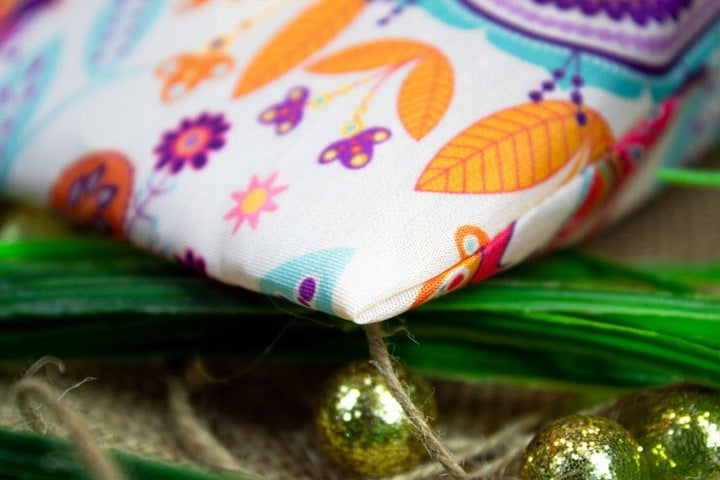 Woreczek poliestrowy 15x20 cm Motyw Folk