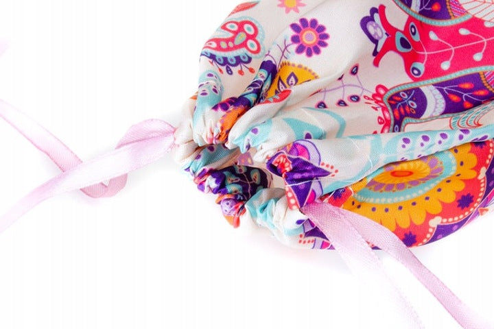 Woreczek poliestrowy 15x20 cm Motyw Folk