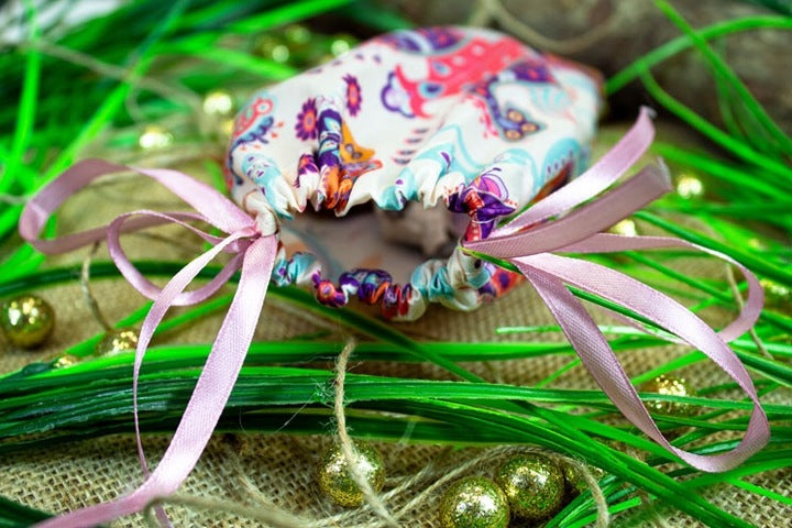 Woreczek poliestrowy 15x20 cm Motyw Folk