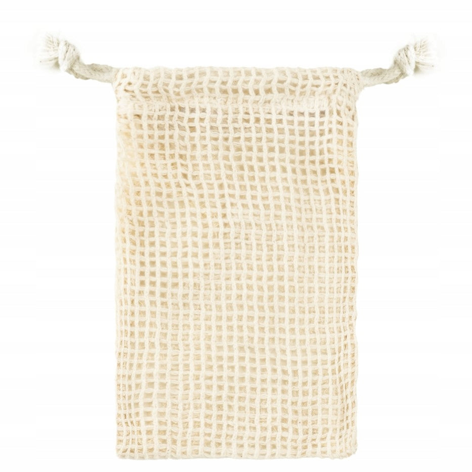 Worek z siatki bawełnianej 120x150mm Ecru
