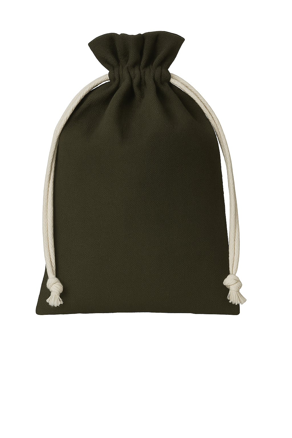 Woreczek bawełniany 150x200mm Cemnozielony