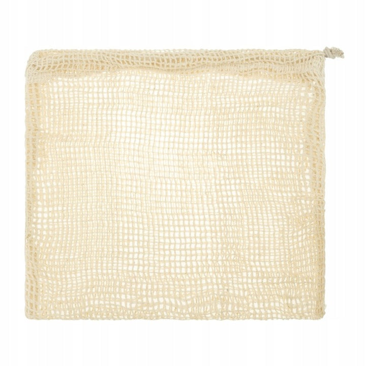 Worek z siatki bawełnianej 200x200 mm Ecru