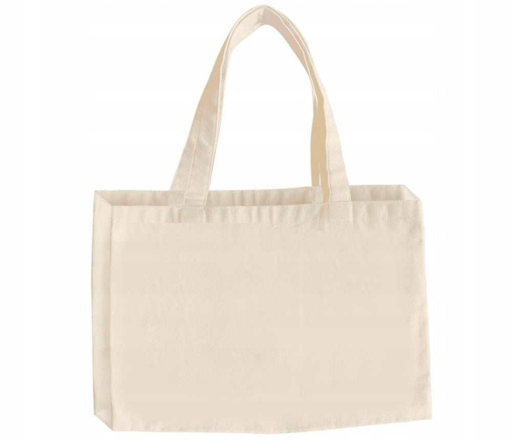 Torba Bawełniana Ecru 40x10x10x35cm