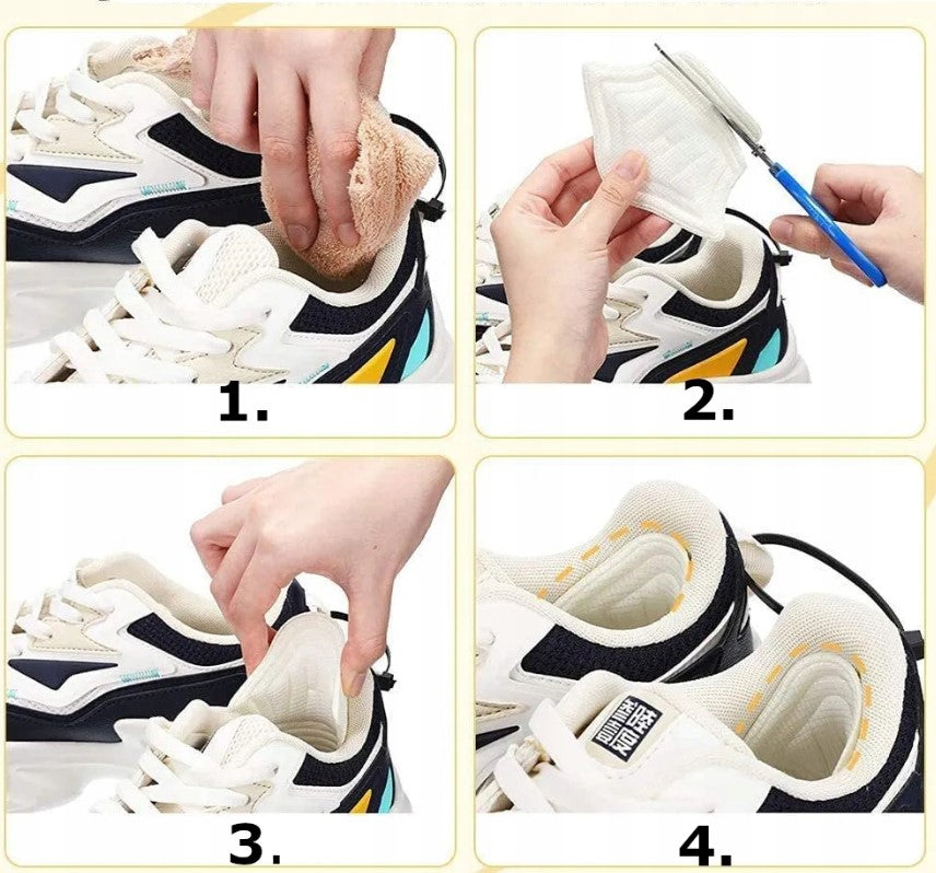 Zapiętki do Butów Ecru