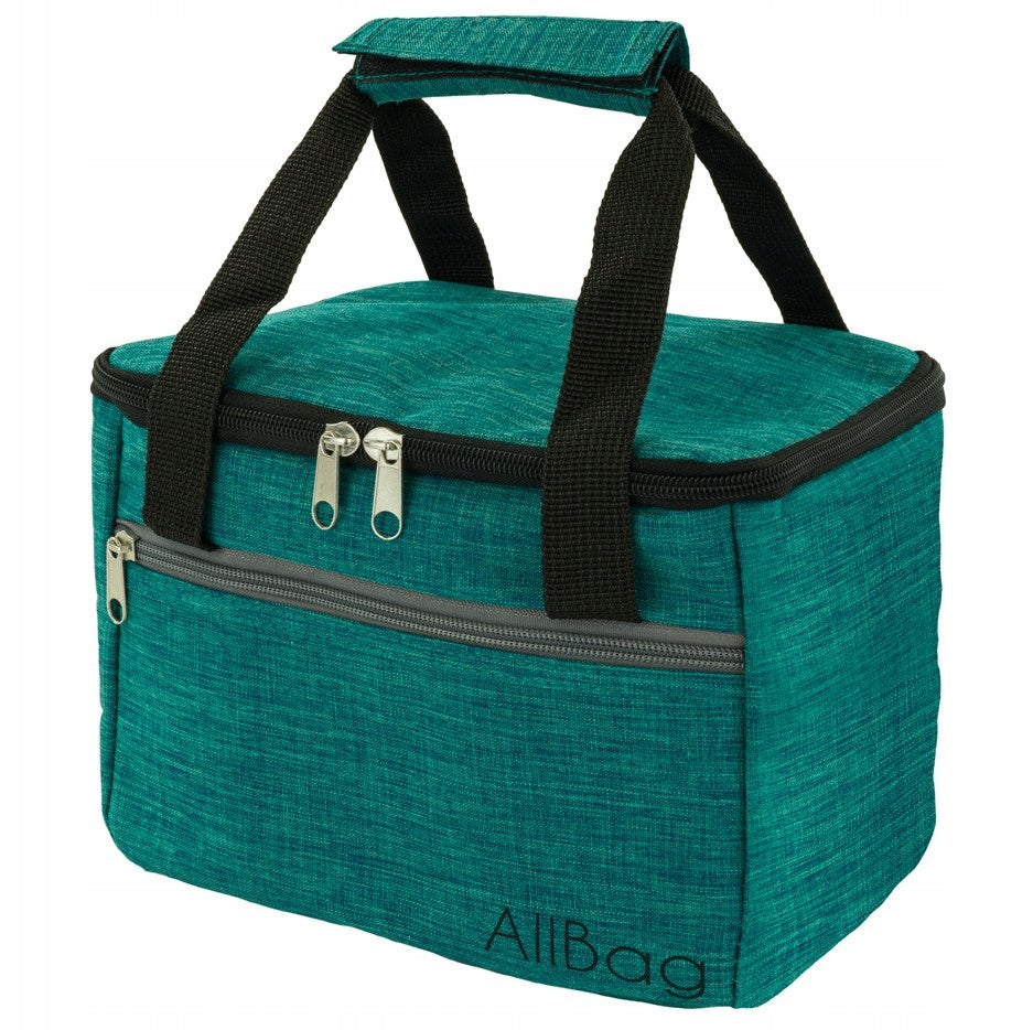 Torba termiczna na lunchbox 25x17x17cm Zielona