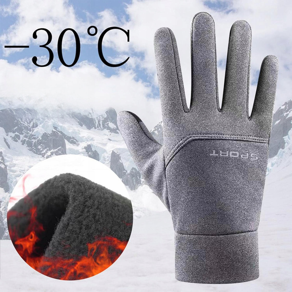 Rękawice Zimowe Wodoodporne