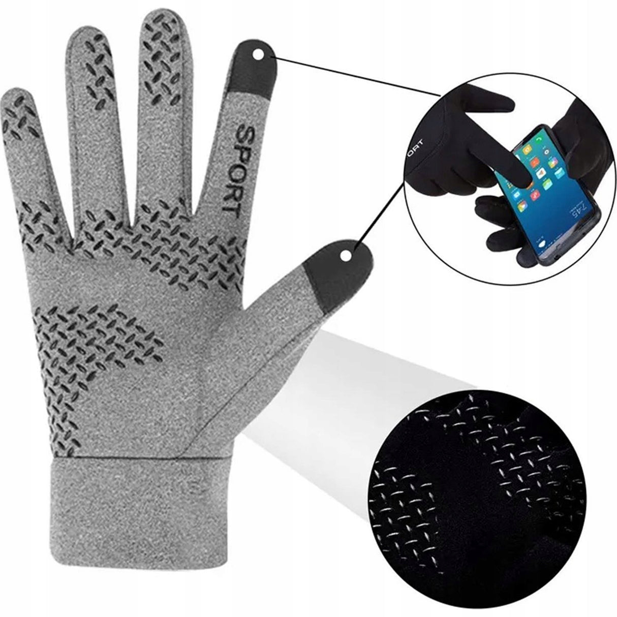 Rękawice Zimowe Wodoodporne