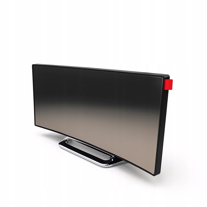 Czarny zegar elektroniczny LED z budzikiem