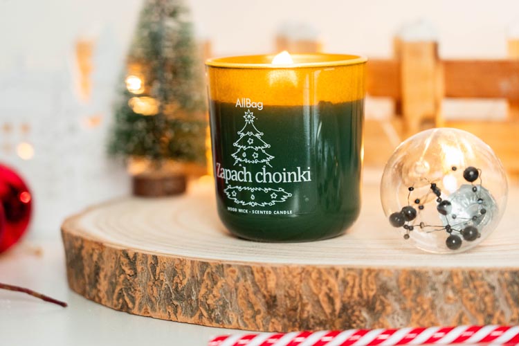 Świeca sojowa zapachowa Choinka