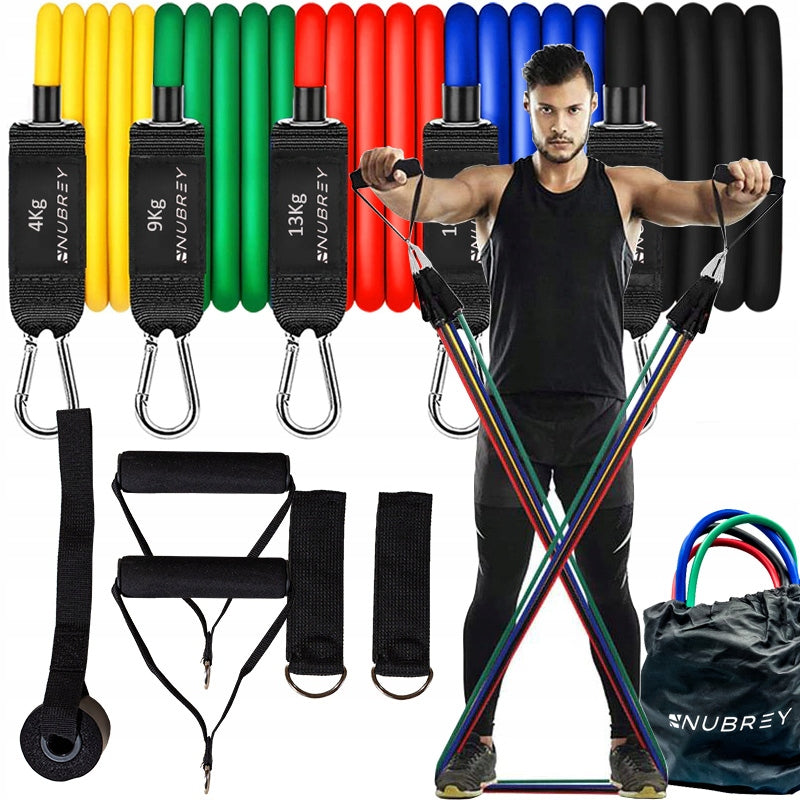 Zestaw 5 gum oporowych do ćwiczeń ekspander 5szt