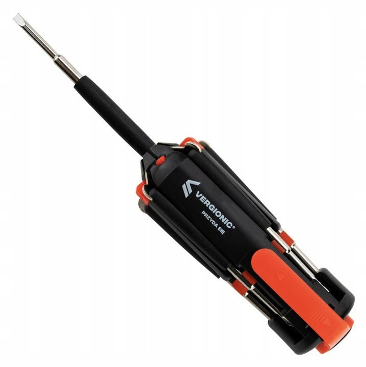 Zestaw śrubokrętów wkrętaków 8w1 latarka