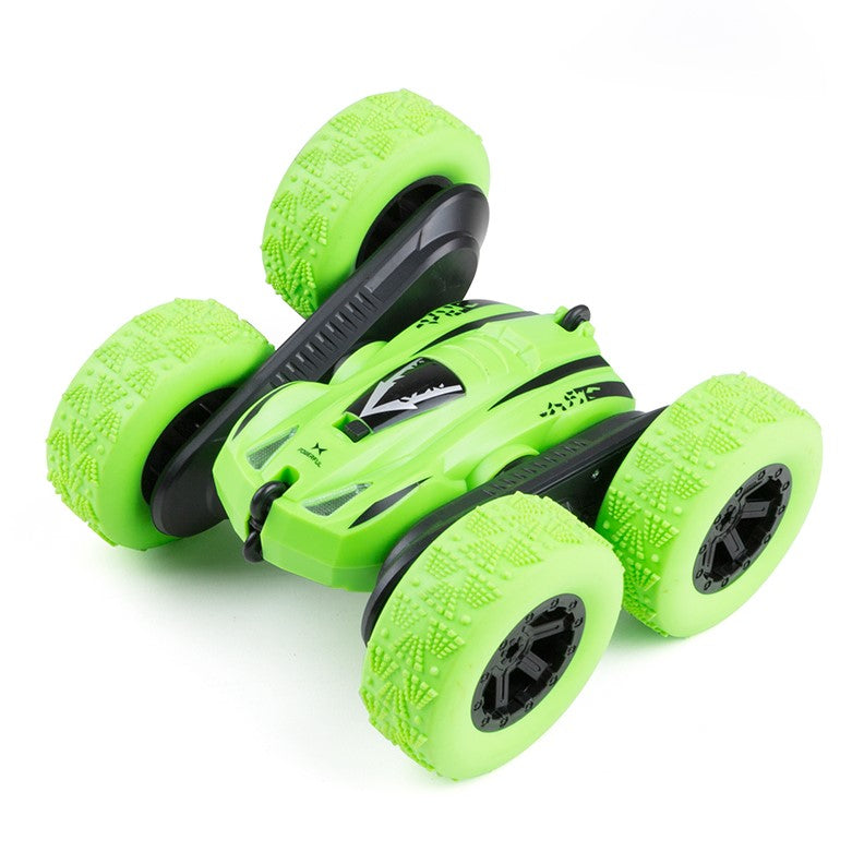 Zielony samochód 360° zdalnie sterowany 4x4