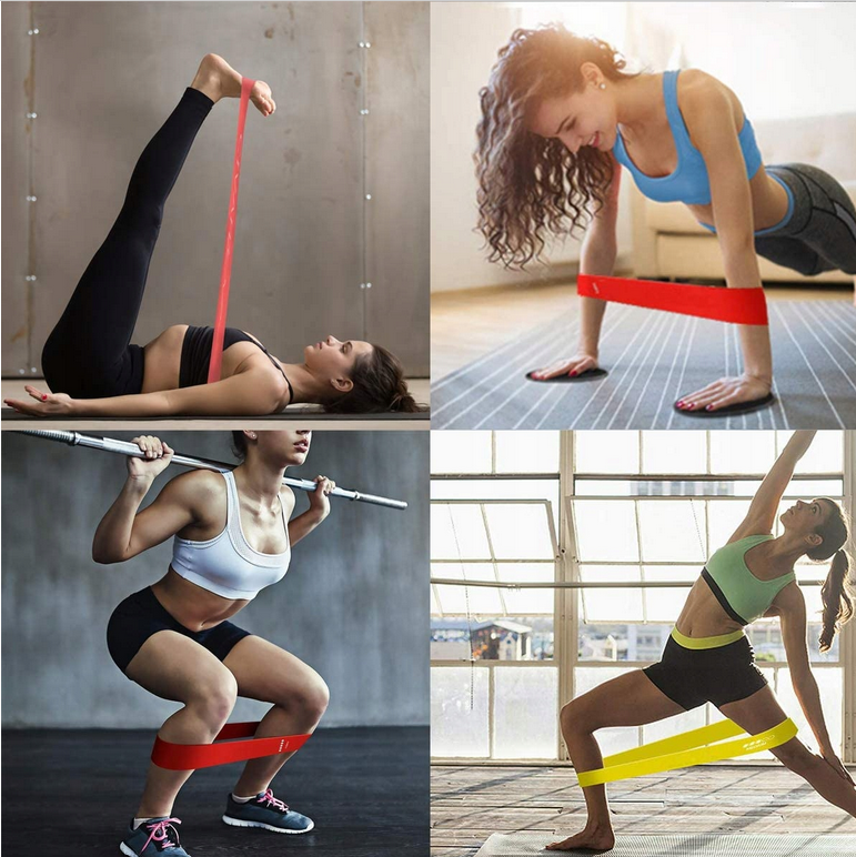 Gumy oporowe do ćwiczeń 5szt