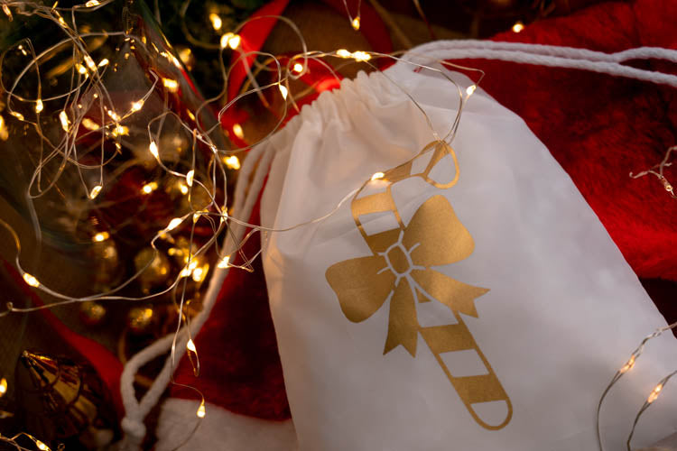 Woreczek poliestrowy 16x21cm Laska Złota